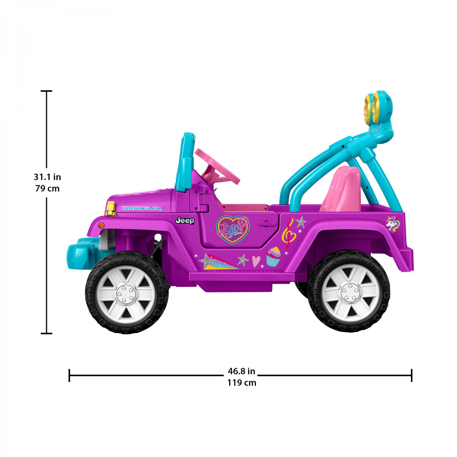 power wheels jojo siwa jeep wrangler