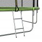 EUROCO 14' Trampoline with Basketball Hoop and Enclosure