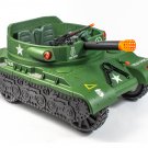 Thunder Tank Ride-On With Working Cannon and Rotating Turret! 24 Volt