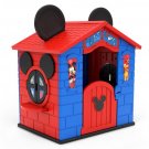 Disney Mickey Mouse Plastic Indoor & Outdoor Playhouse with Easy Assembly