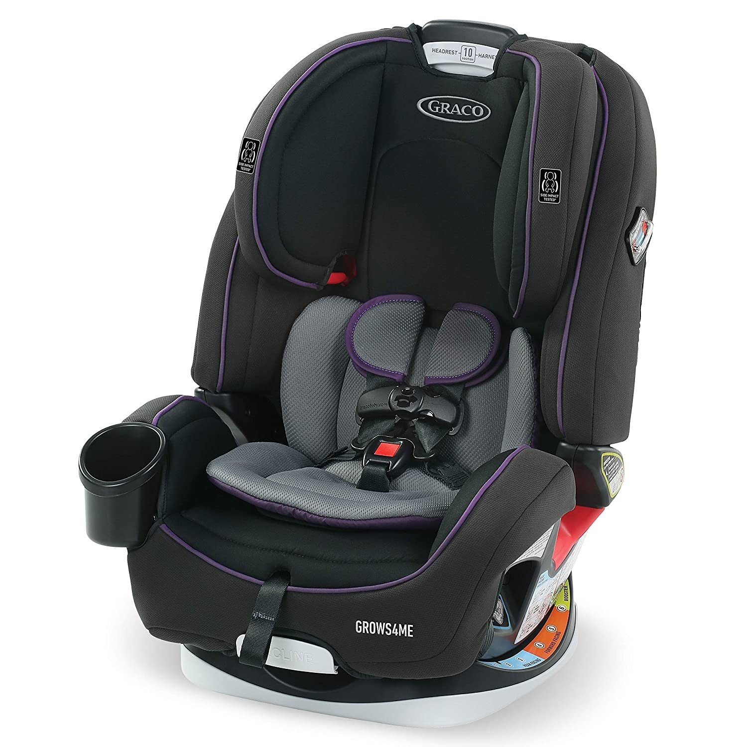 Graco Grows4Me 4 in 1 Car Seat, Infant to Toddler Car Seat with 4 Modes