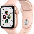 Apple Watch SE 40mm Gold Aluminum - Pink Sand Sport Band MYDN2LL/A