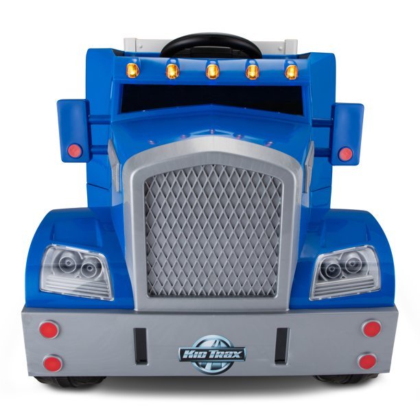 SemiTruck and Trailer RideOn Toy by Kid Trax Rig