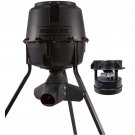 Moultrie 13340 30 Gallon Drum Gravity Spin Tripod Combo Deer Feeder with Timer