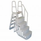 Main Access 48-54 Inch Above Ground Swimming Pool Smart Step and Ladder System
