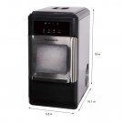 Frigidaire Countertop Crunchy Chewable Nugget Ice Maker EFIC235, , 44lbs per Day, Stainless Steel