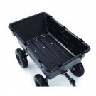 Gorilla Carts GOR6PS 1200-lb. Heavy-Duty Poly Dump Cart, 13" Tires