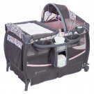 Baby Trend Deluxe II Nursery Center Playard with Bassinet and Travel Bag