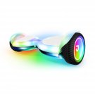 Jetson Plasma Hoverboard | Iridescent | LED Liquid Light Patterns, Anti-Slip, All-Terrain Tires