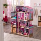 Shimmer Mansion Wooden Dollhouse, over 4 feet Tall, Lights & Sounds and 30 Pieces