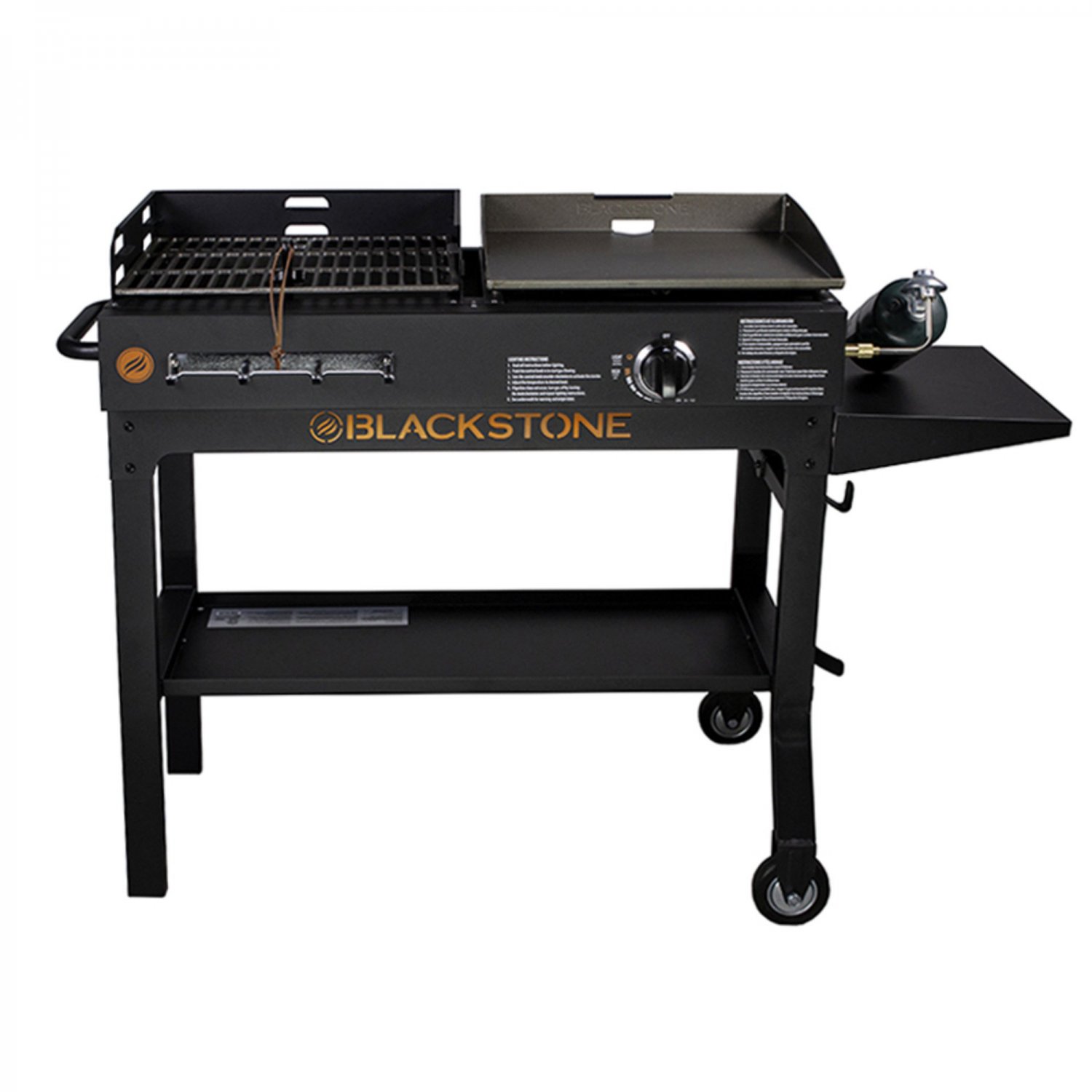 Blackstone Duo 17" Griddle and Charcoal Grill Combo
