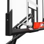 Spalding 54" Shatter-proof Polycarbonate Exactaheight Portable Basketball Hoop