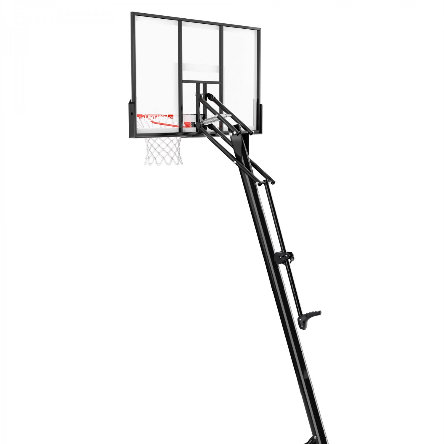 Spalding 54" Shatterproof Polycarbonate Exactaheight Portable