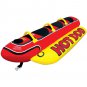 Airhead Hot Dog 1 to 3 Rider Inflatable Waterskiing Towable Tube
