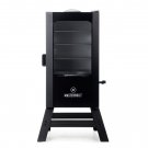 Masterbuilt 30 inch Digital Electric Smoker with Window and Legs in Black