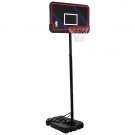 NBA Official 44 In. Portable Basketball Hoop with Polyethylene Backboard Portable Basketball Systems