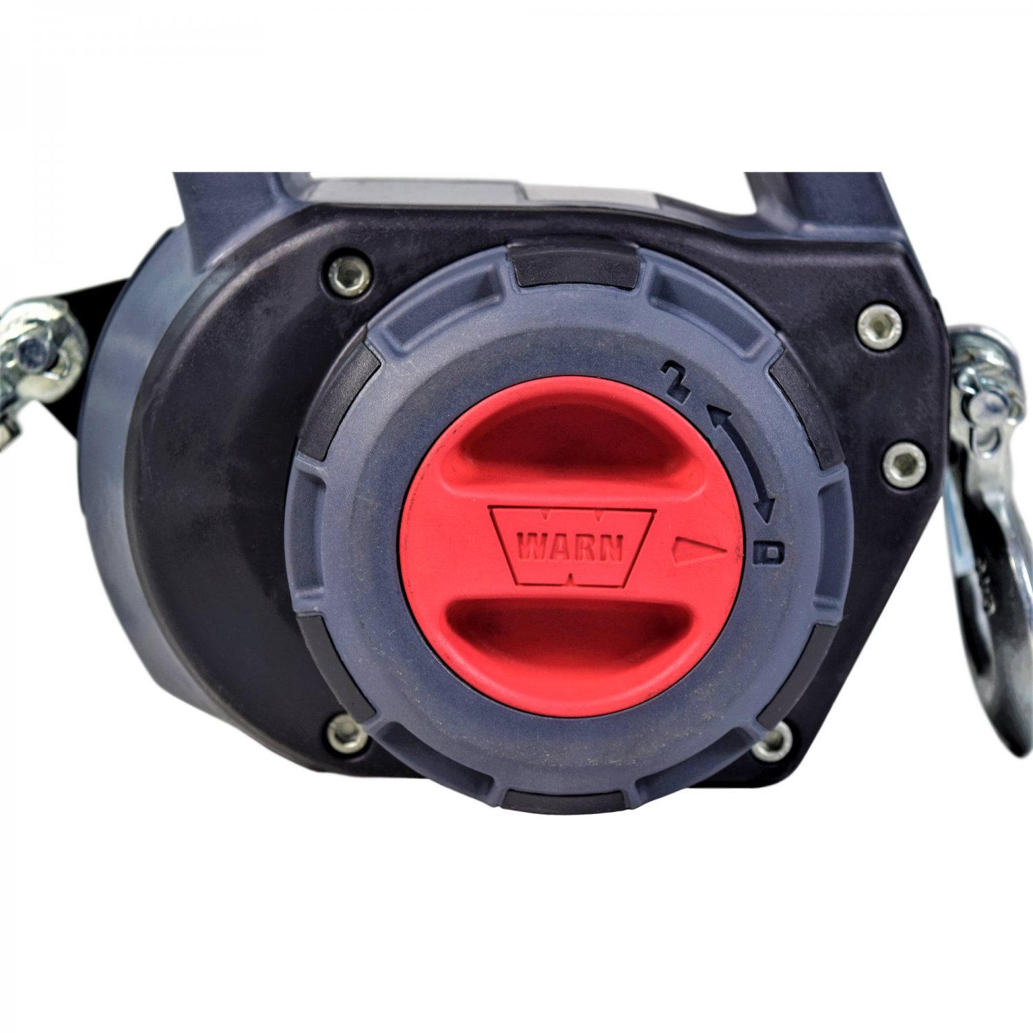 WARN 101570 Handheld Portable Drill Winch with 40 Foot Steel Wire Rope