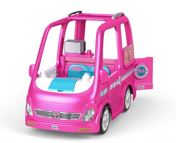 Power Wheels Barbie Dream Camper Battery Powered Ride On Vehicle