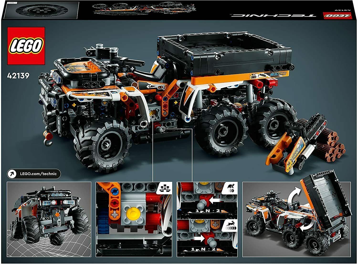LEGO Technic AppControlled Transformation Vehicle 42140 Model Building