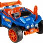 Power Wheels Hot Wheels Racer 12V Ride On and Playset with 5 Hot Wheels Die-Cast Vehicles