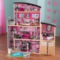 KidKraft Sparkle Mansion Wooden Dollhouse with Lights & Sounds and 30 Accessories