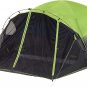 Coleman 4-Person Carlsbad Dark Room Dome Camping Tent with Screen Room, 2 Rooms