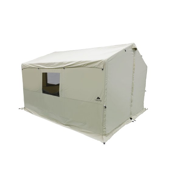 Ozark Trail North Fork 12' x 10' Outdoor Wall Tent with Stove Jack, Sleeping Capacity 6