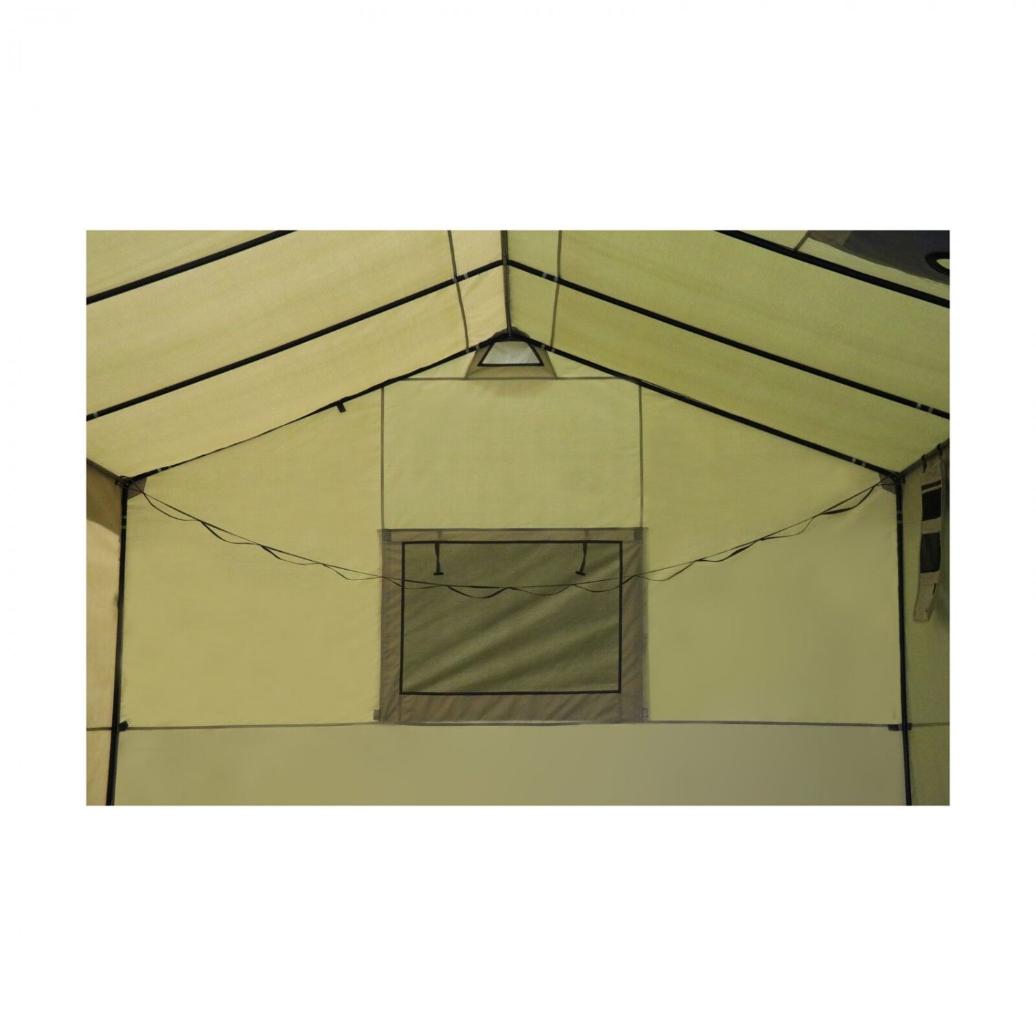 Ozark Trail 10Person 20x10 Outdoor Wall Tent with Stove Jack, 1 Room