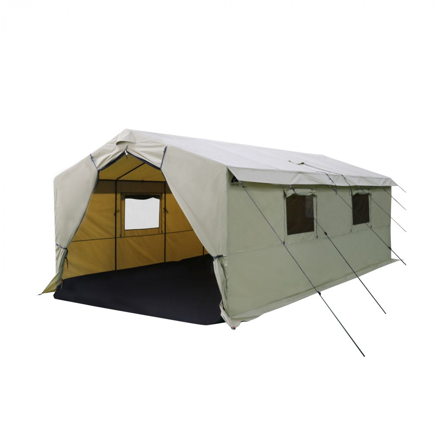 Ozark Trail 10-Person 20x10 Outdoor Wall Tent with Stove Jack, 1 Room