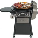 Cuisinart 22-In. Deluxe Outdoor Griddle Cooking Center Folding Prep Table and Paper Towel Holder