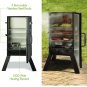 Cuisinart COS-330 Vertical Electric Smoker, 3 Removable Smoking Shelves, 30", 548 sq. Cooking Space