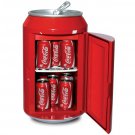 Coca-Cola 12 Can Portable Mini Refrigerator, Travel Thermoelectric Cooler