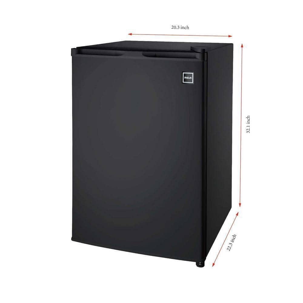 RCA 4.5 Cu ft Single Door Compact Refrigerator RFR464