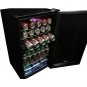 NewAir 126-Can Stainless Steel Freestanding Beverage Center, Holds Up To 126 Cans