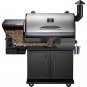 Z GRILLS ZPG-700E 694 sq. in. Wood Pellet Grill and Smoker 8-in-1 BBQ Stainless Steel