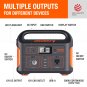 Jackery Explorer 550 Portable Power Station 500 Watts for Outdoors & Home