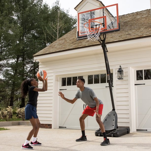 Official Wnba 50 Portable Basketball Hoop With Polycarbonate Backboard