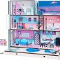 L.O.L. Surprise! OMG House - New Real Wood Doll House with Over 85 Surprises