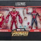 Marvel Avengers: Infinity War 6" Iron Man Mark 50 & Iron Spider Figure 2-Pack