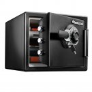 SentrySafe SFW082DTB Fire and Water-Resistant Safe with Dial Lock, 0.82 Cu. ft.