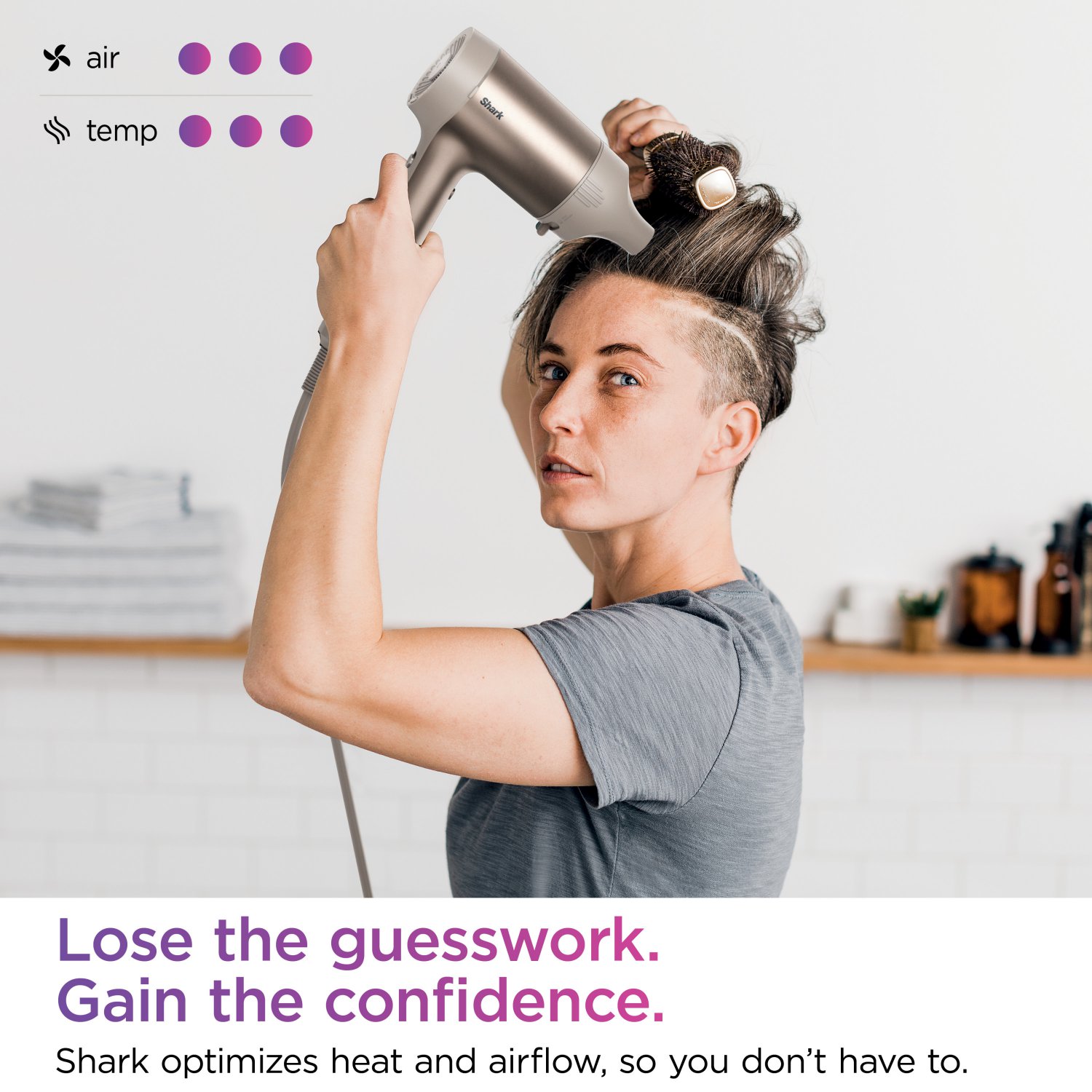 Shark HyperAIR FastDrying Hair Blow Dryer with IQ Styling Concentrator