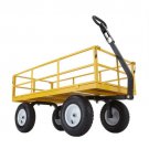 Gorilla Carts GOR1201B 1200-lb. Heavy-Duty Steel Utility Cart, 13" Tires