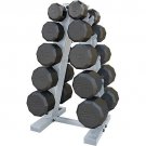 CAP Barbell 150 Lbs. Eco Dumbbells Set with Rack