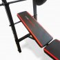 CAP Strength Adjustable Standard Combo Weight Bench with Rack and Leg Extension