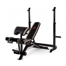 Marcy Diamond Elite Adjustable Olympic Bench: MD-879 Max Weight 300lb (crutches) 600lb
