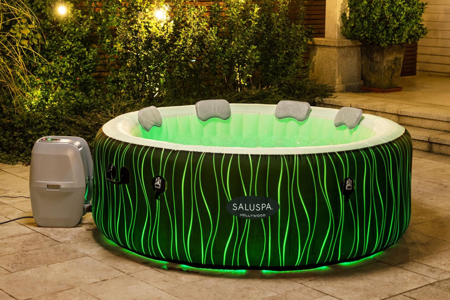 Saluspa X Hollywood Spa Airjet Spa With Led Light