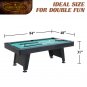 Barrington Billiard 84" Arcade Pool Table with Bonus Dartboard Set