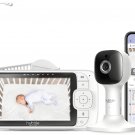 Hubble Nursery Pal Skyview Baby Monitor, 5" HD Baby Monitor with Crib Mount Camera