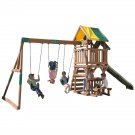 KidKraft Arbor Crest Deluxe Swing Set Wooden