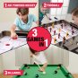 MD Sports 48" Combo Air Powered Hockey, Foosball, and Billiard Game Table